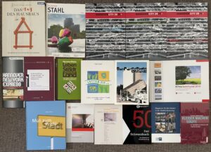 Bücher zu den Themen Architektur, Bauen, Stadtentwicklung, Stadtmarketing, Umwelt